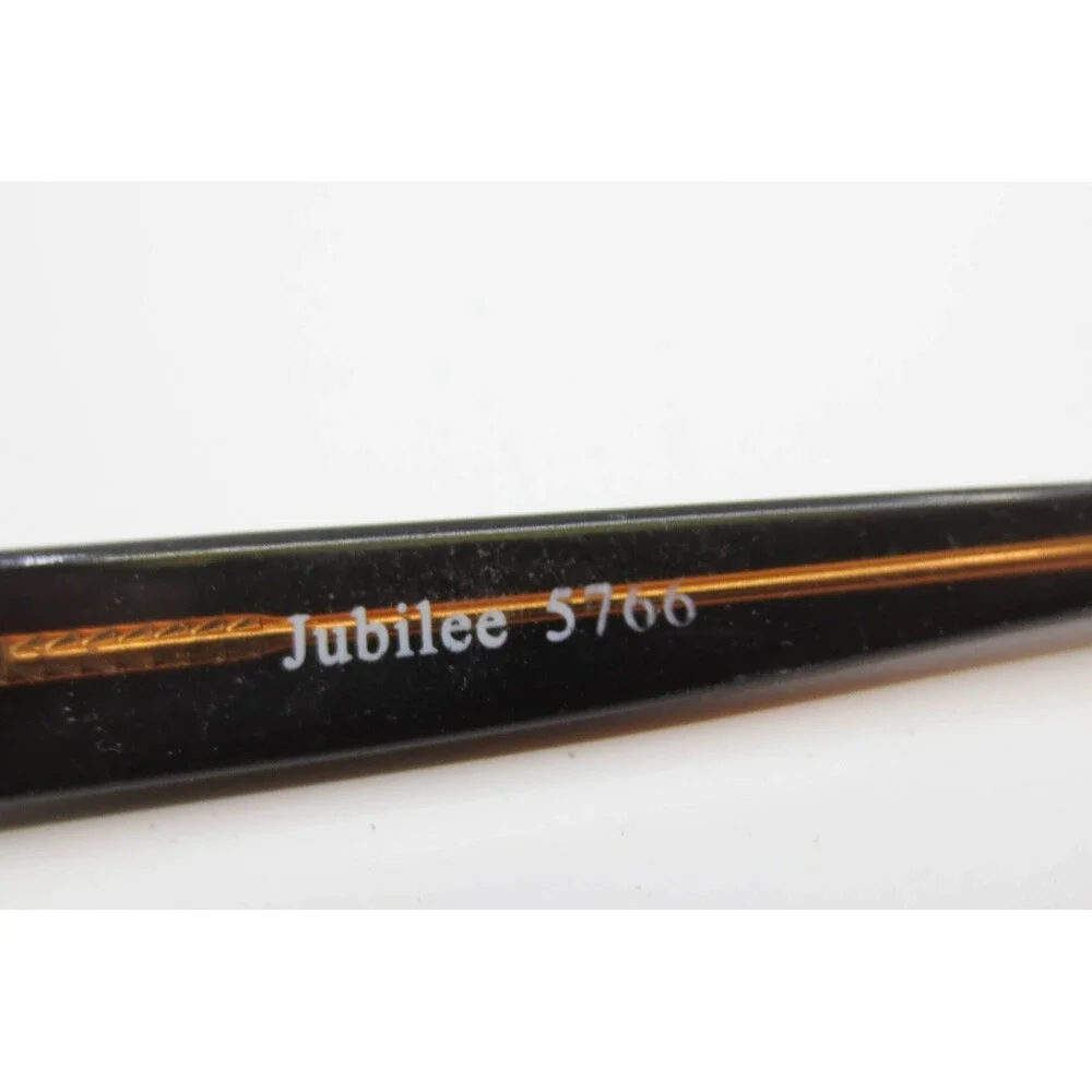 Jubilee 5766 Eyeglasses Frames Black Cider Rectangular 49-18-135 Two Tone Women
